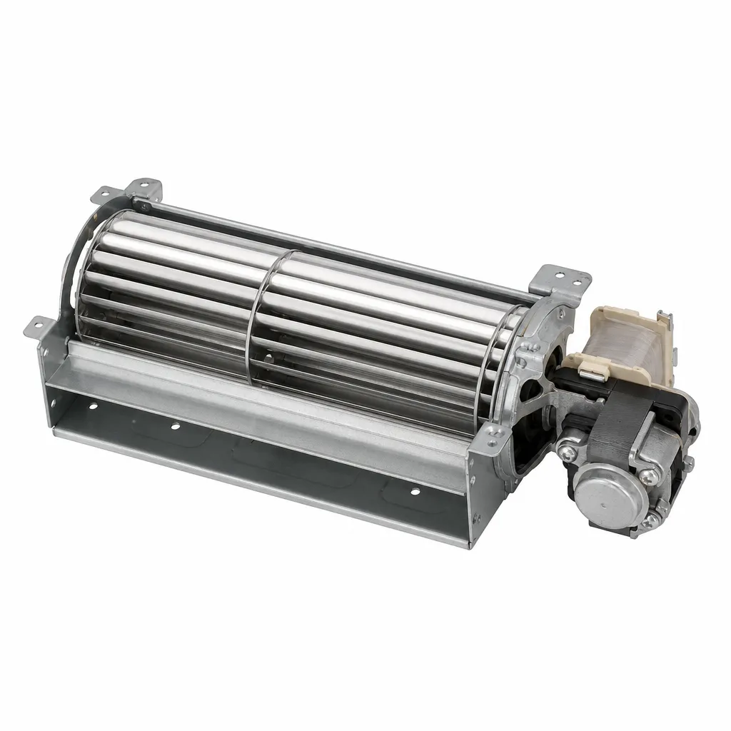 Illustration générée d'un moteur de ventilateur tangentiel de four
