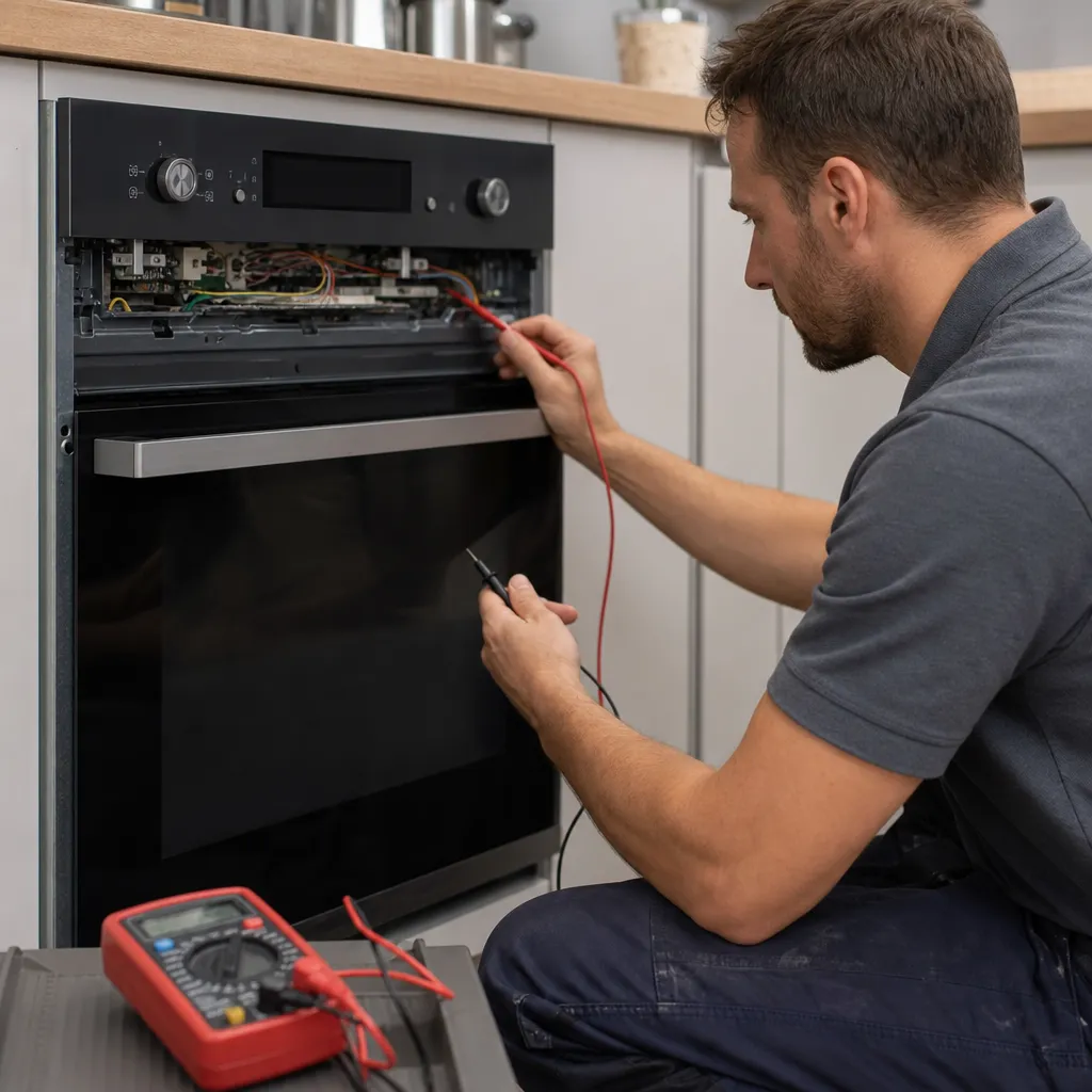 Photo réaliste générée par IA pour la page code erreur/electrolux e11