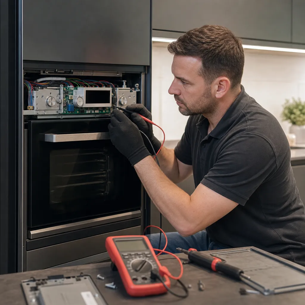 Photo réaliste générée par IA pour la page code erreur/siemens f9