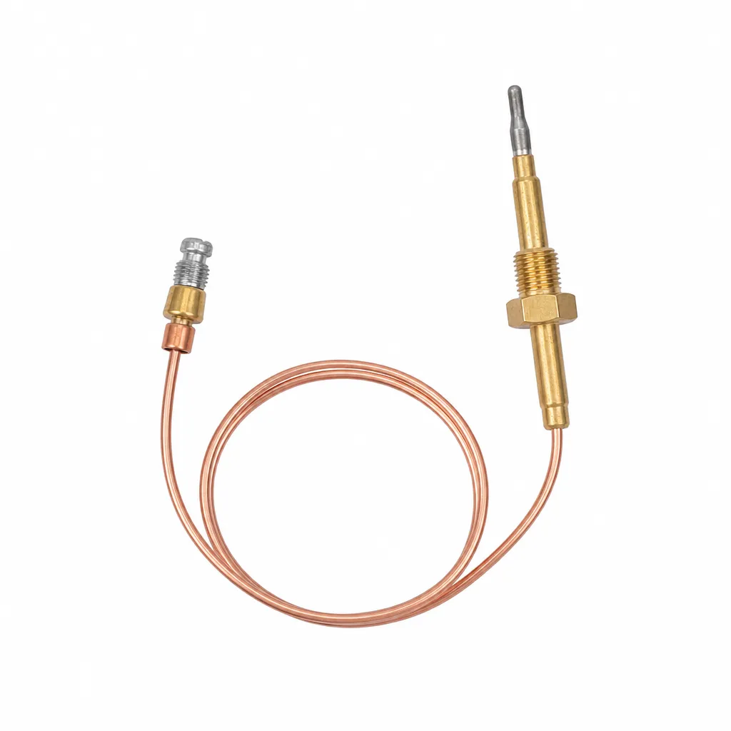 Illustration générée d'un thermocouple de four à gaz