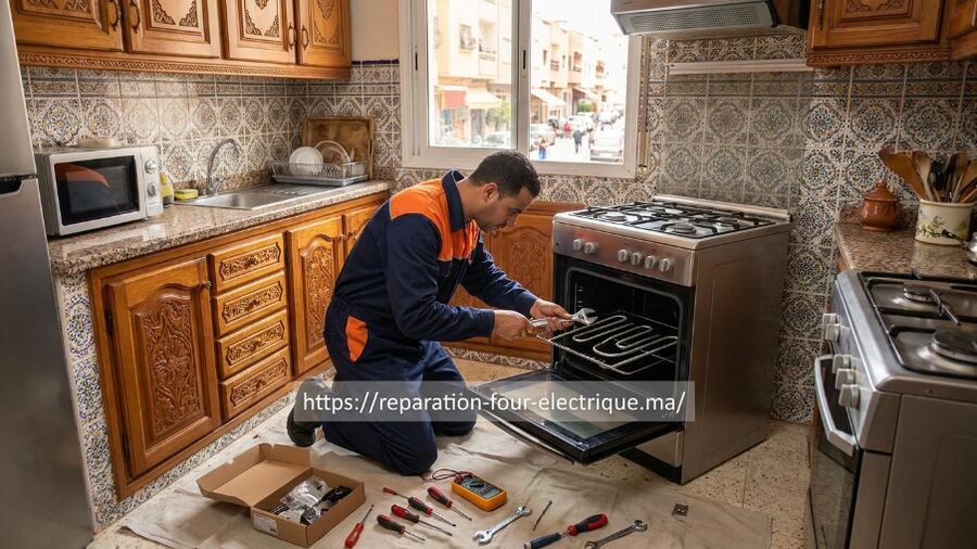 Réparation cuisinière gaz domicile Rabat Salé