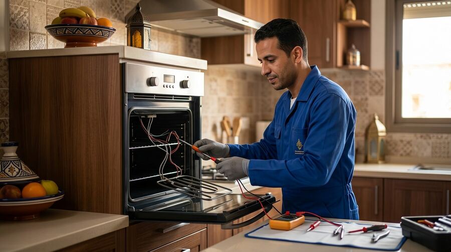 Technicien Amine Balla — réparation four électrique à domicile Rabat